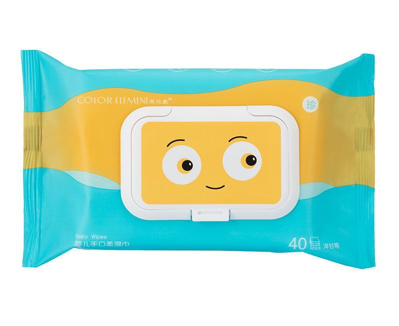 40抽洋甘菊婴儿手口柔湿巾
